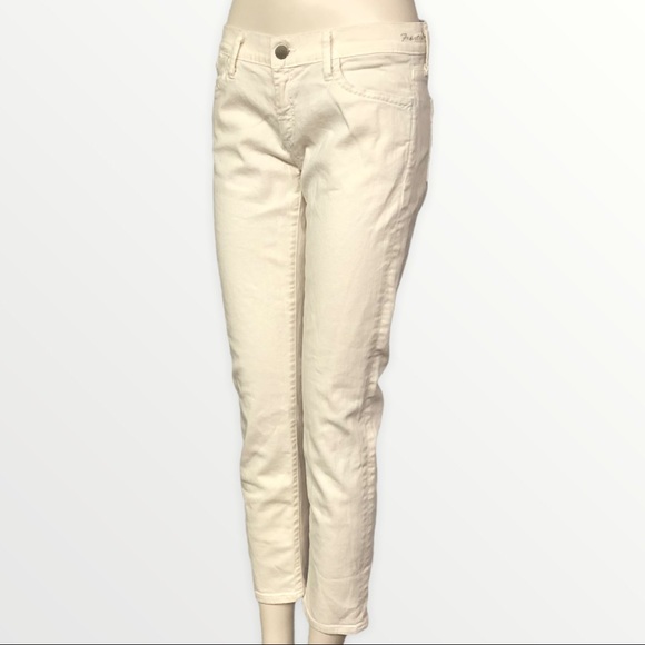 Goldsign Frontier White Ankle Jeans Size 28 - Picture 3 of 9
